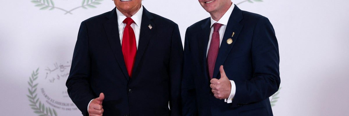 Тандем Інфантіно та Трампа: як політизація ФІФА ставить під загрозу Чемпіонат світу 2026 року
